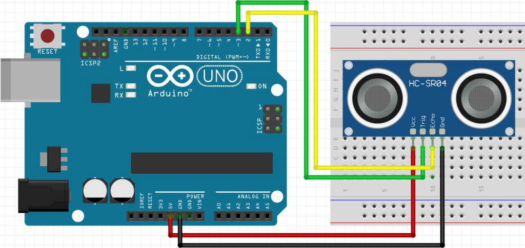 forgive Email Clan Measure Distance using Ultrasonic Sensor and Arduino Uno | Lindevs