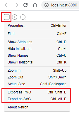 Export Model as SVG or PNG Image