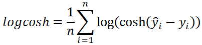 Formula to Calculate Log-Cosh