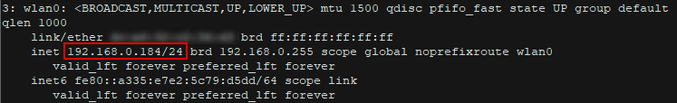 Find IP address on Linux for Nmap