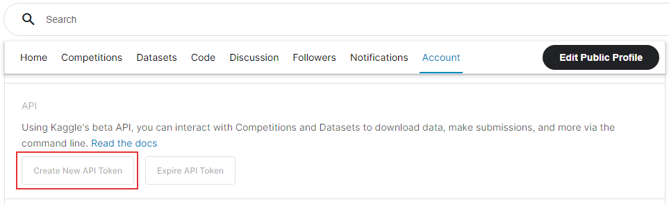 Kaggle Api Set Up Kaggle API | Lindevs