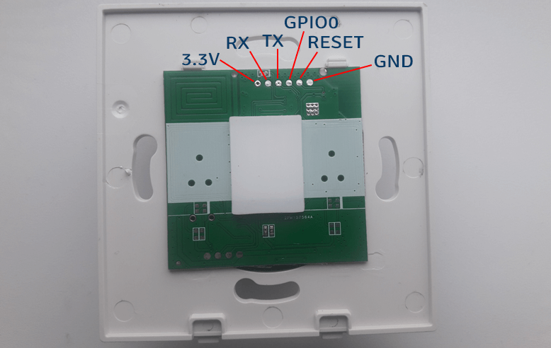 Girier Wi-Fi light switch pins