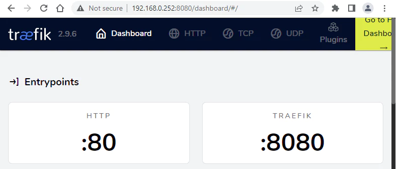 Traefik Inside Docker Container in Linux