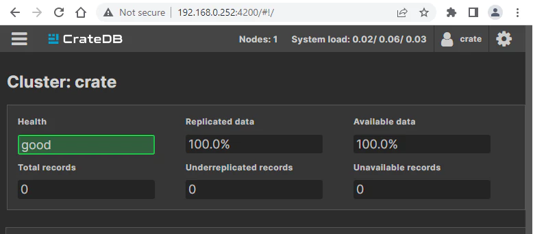 CrateDB Inside Docker Container in Linux