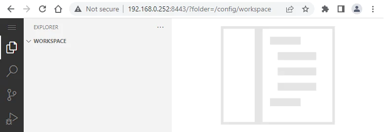 Visual Studio Code Server Inside Docker Container in Linux