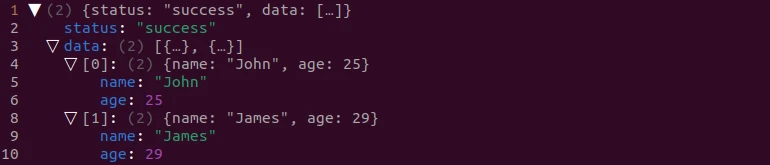 View JSON using jless on Ubuntu