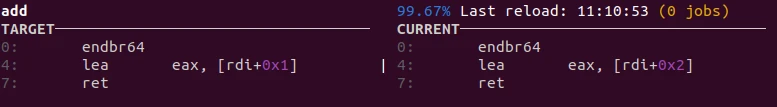 Compare object files with objdiff CLI on Ubuntu