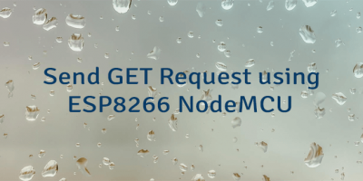 Send GET Request using ESP8266 NodeMCU