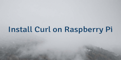 Install Curl on Raspberry Pi