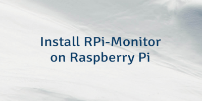 Install RPi-Monitor on Raspberry Pi