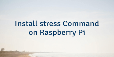 Install stress Command on Raspberry Pi