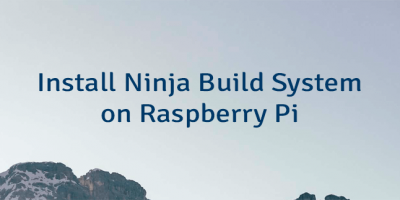 Install Ninja Build System on Raspberry Pi