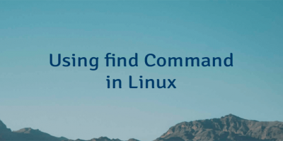 Using find Command in Linux