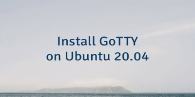 Install GoTTY on Ubuntu 20.04