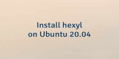 Install hexyl on Ubuntu 20.04