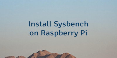 Install Sysbench on Raspberry Pi
