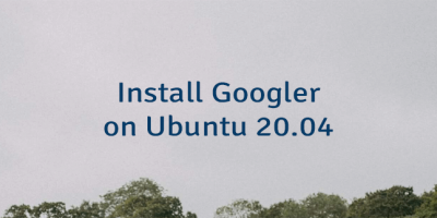 Install Googler on Ubuntu 20.04