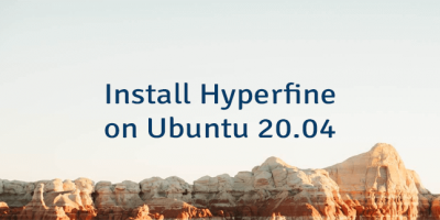 Install Hyperfine on Ubuntu 20.04