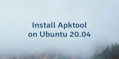 Install Apktool on Ubuntu 20.04