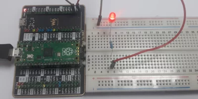 Control an LED Brightness with PWM and Raspberry Pi Pico