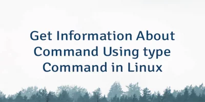 Get Information About Command Using type Command in Linux