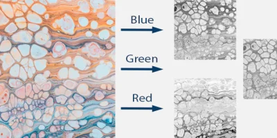 Extract Individual Channels From RGB Image using OpenCV