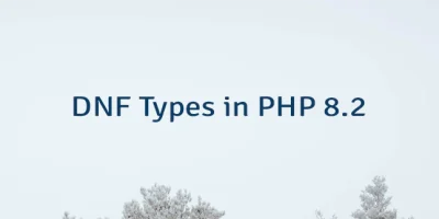 DNF Types in PHP 8.2