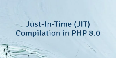 Just-In-Time (JIT) Compilation in PHP 8.0