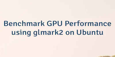 Benchmark GPU Performance using glmark2 on Ubuntu