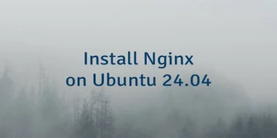 Install Nginx on Ubuntu 24.04