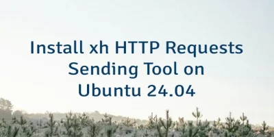 Install xh HTTP Requests Sending Tool on Ubuntu 24.04
