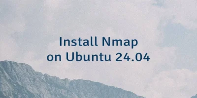 Install Nmap on Ubuntu 24.04