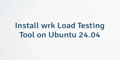 Install wrk Load Testing Tool on Ubuntu 24.04