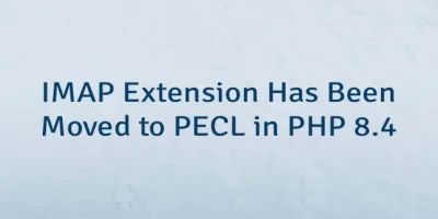 IMAP Extension Has Been Moved to PECL in PHP 8.4