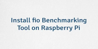 Install fio Benchmarking Tool on Raspberry Pi
