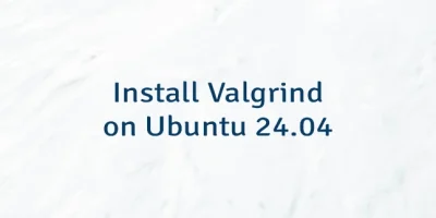 Install Valgrind on Ubuntu 24.04