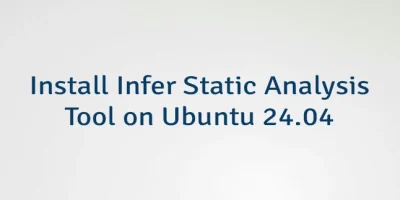 Install Infer Static Analysis Tool on Ubuntu 24.04
