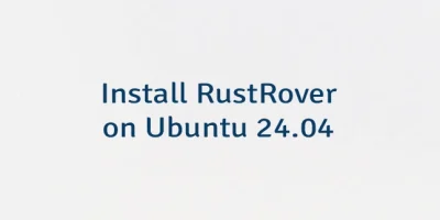 Install RustRover on Ubuntu 24.04