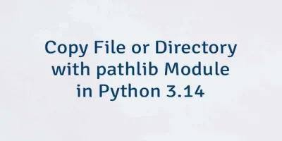 Copy File or Directory with pathlib Module in Python 3.14