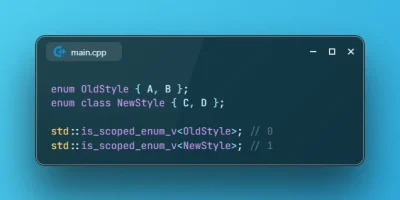 Check if Given Type is Scoped Enum in C++23