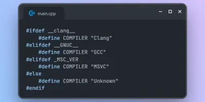 Simplify Nested #ifdef Chains in C++23