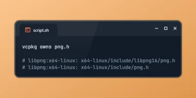 Find Which C++ Package Contains Specific File using vcpkg