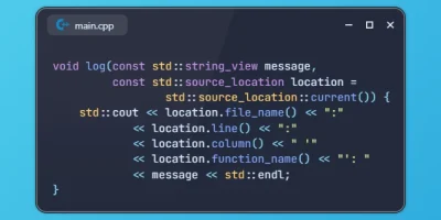 Get Source Code Location Information in C++20
