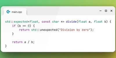 Return Value or Error with std::expected in C++23