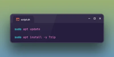 Install 7-Zip on Ubuntu 24.04