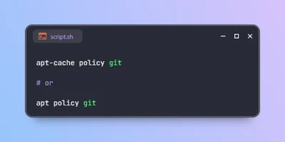 Check Which Repository Provides Package using APT