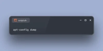 Get Configuration Settings using APT