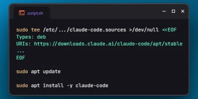 Install Claude Code on Ubuntu 26.04