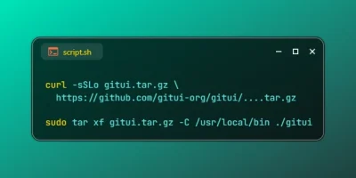 Install GitUI on Ubuntu 26.04