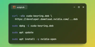 Install NVIDIA Drivers on Ubuntu 26.04